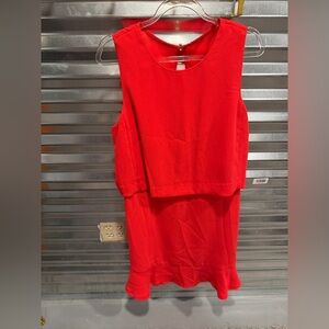 Banana republic red dress woman’s size 8